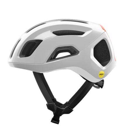 Kolesarska čelada POC Ventral Air MIPS, sivo-oranžna, 54/59