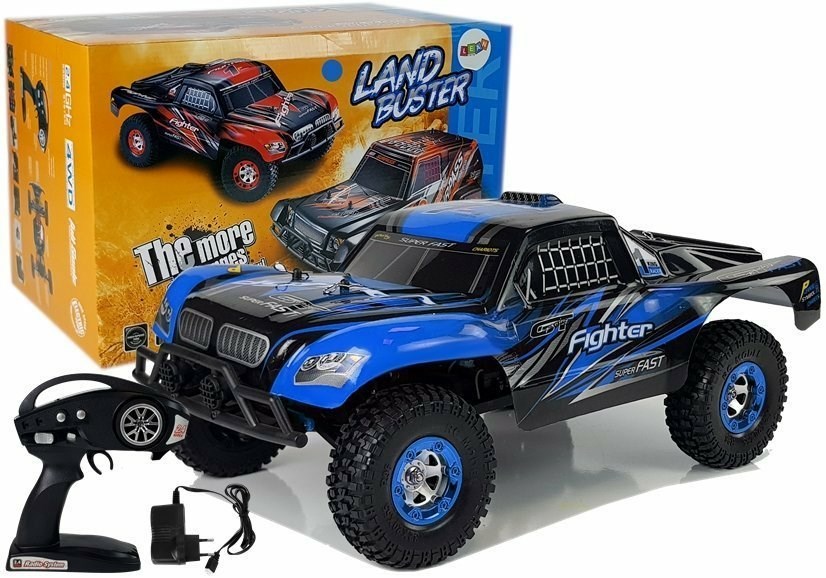 Avto na daljinsko vodenje FY-01 4x4 Pick Up, 1:12, 40 km/h, modre barve