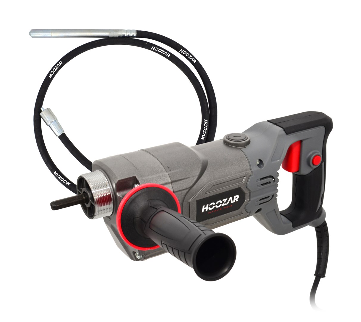 Vibrator za beton HOOZAR 1250W z glavo premera 35mm in dolžino 2m