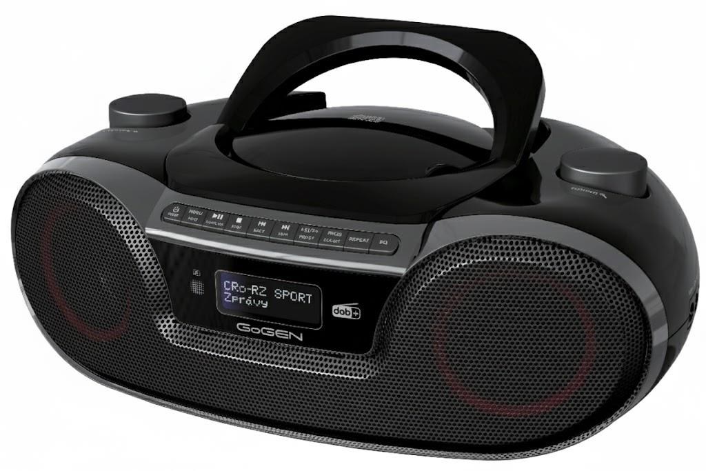 Prenosni zvočnik Gogen CDM490BTDABS, CD, Bluetooth, DAB+