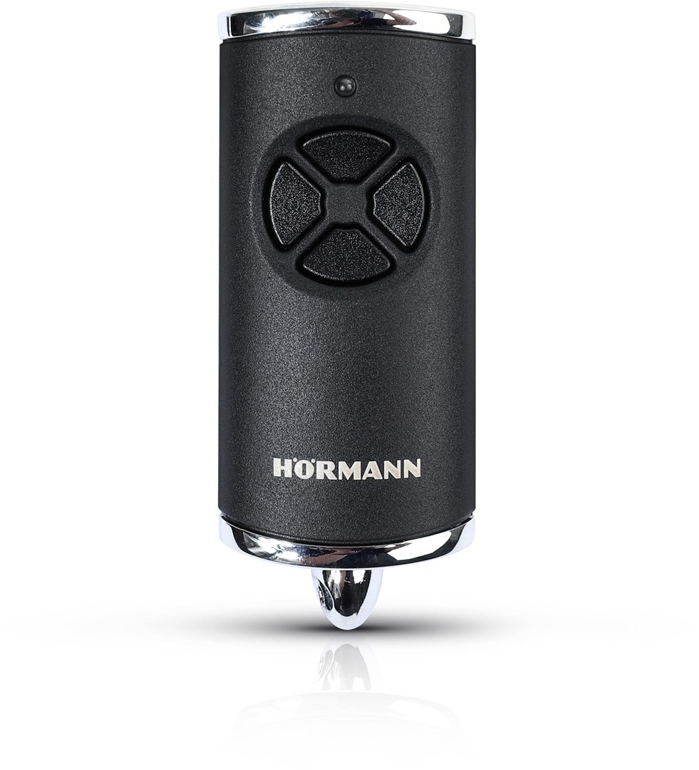 Daljinski upravljalnik Hormann HSE 4 868 Mhz BiSecure (črn, mat, krom)