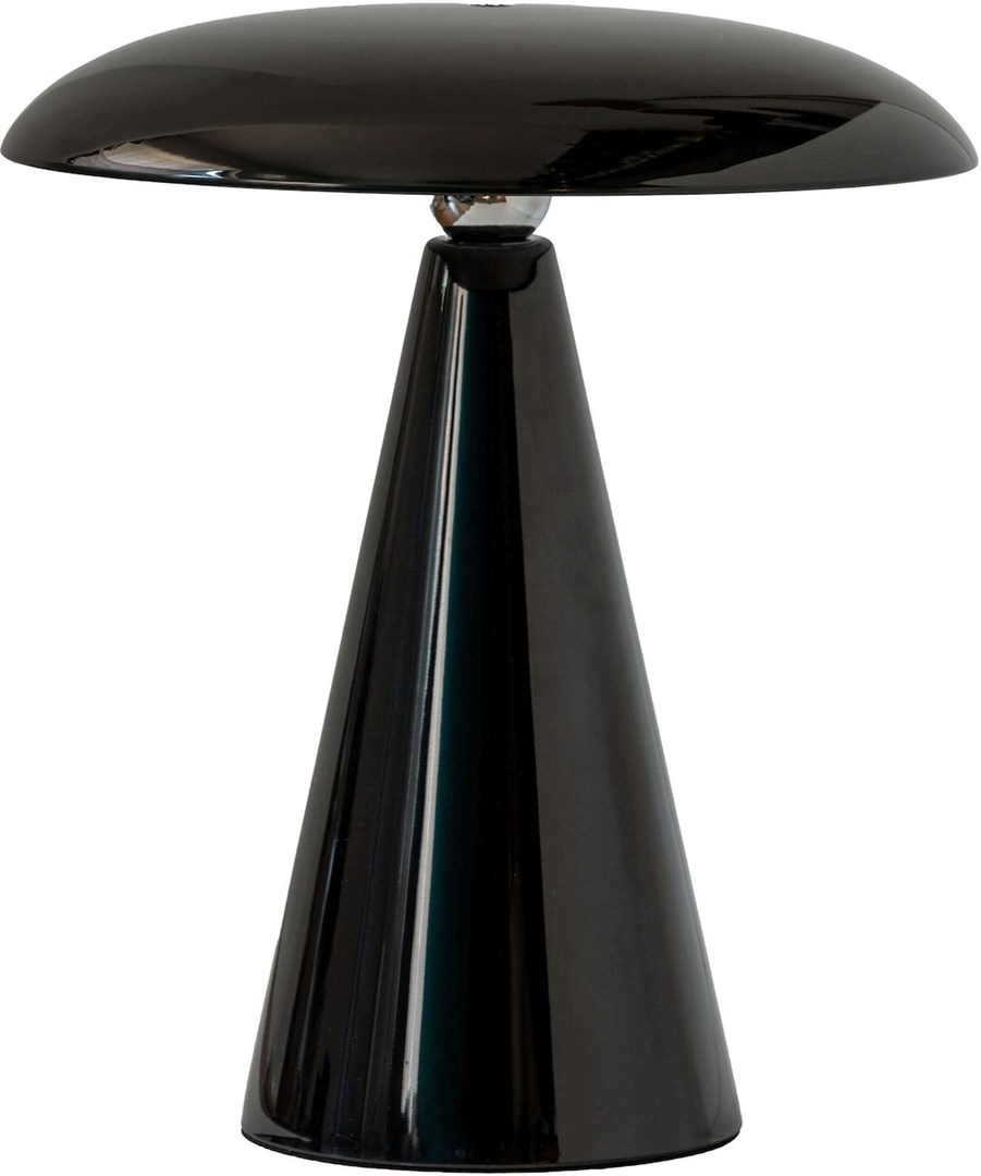 Namizna svetilka RITUALI DOMESTICI LUCILLA K99, 23 cm, črna