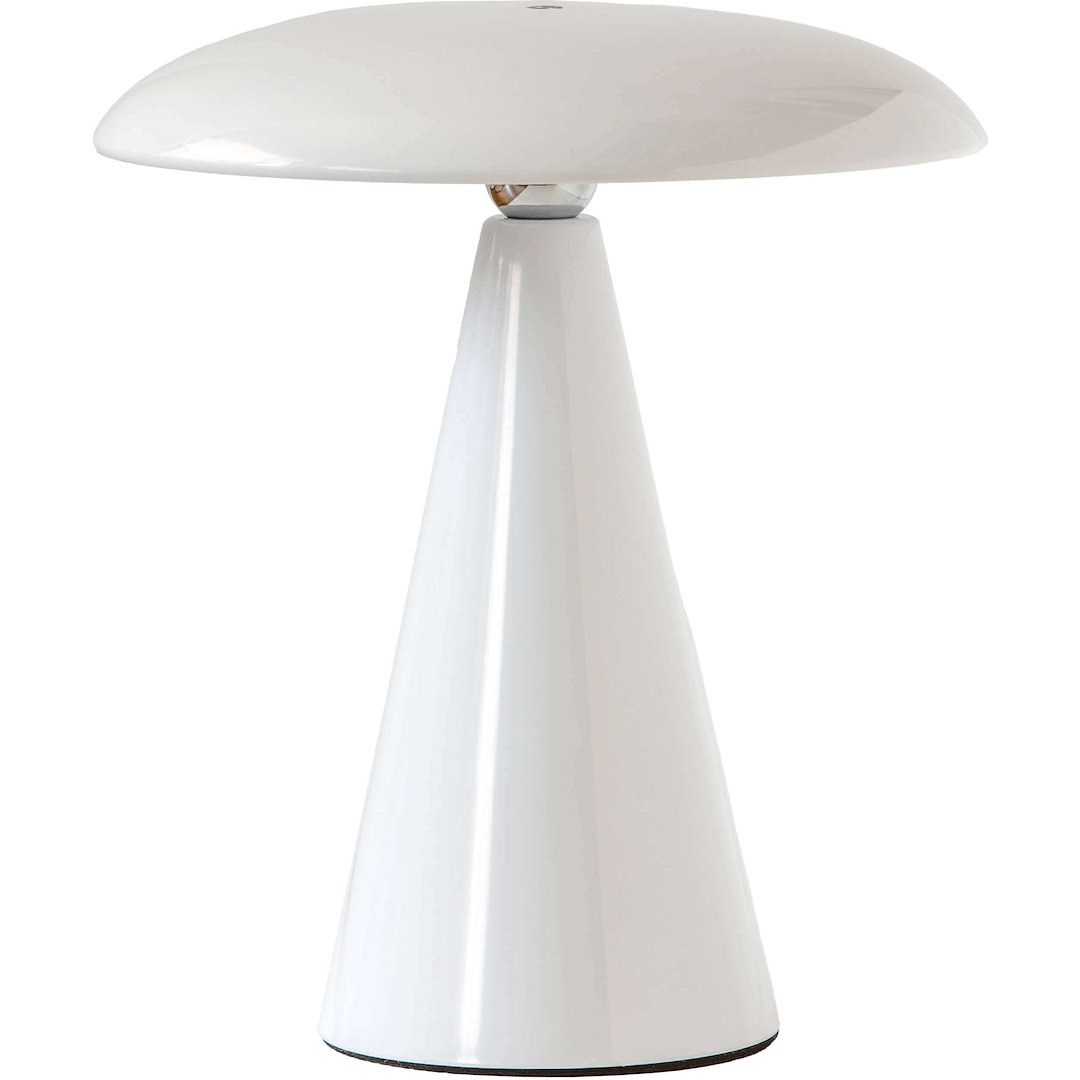 Namizna svetilka RITUALI DOMESTICI LUCILLA K99, 23 cm, bela