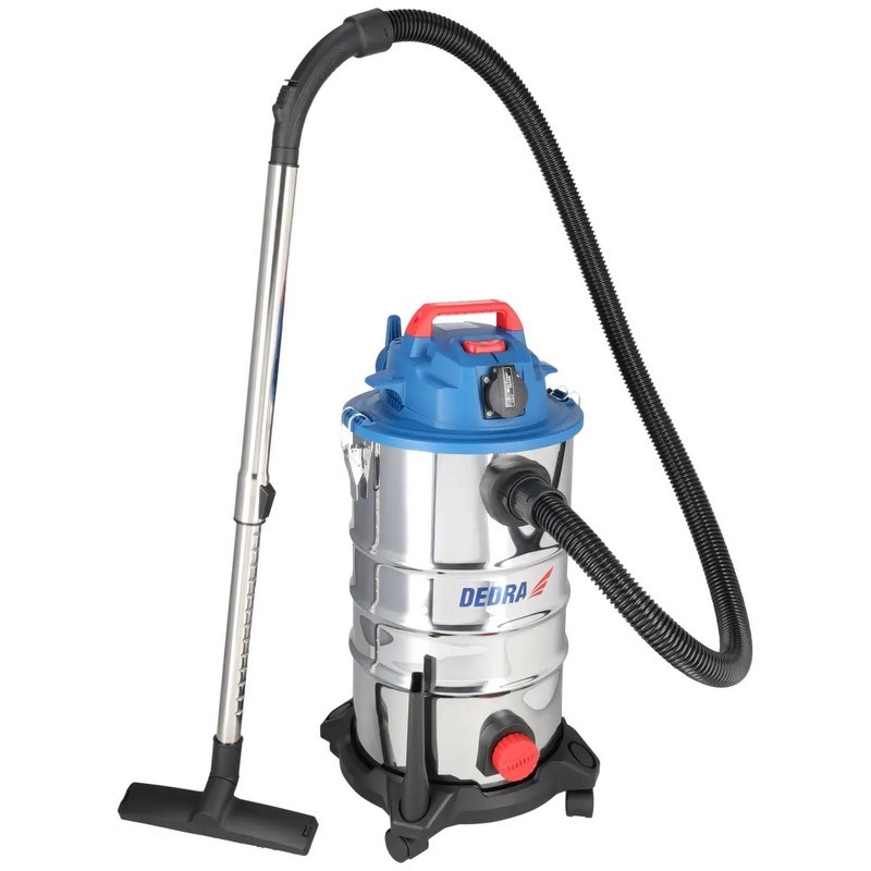 DED industrijski sesalnik za suho/mokro sesanje, 1400W, 30L