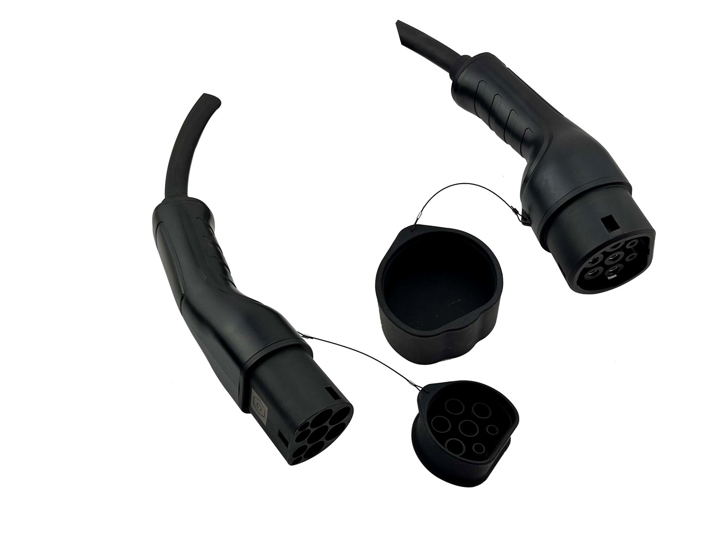 Helos Tip 2 EV polnilni kabel, 32A, 22 kW, 3-fazni, 3m