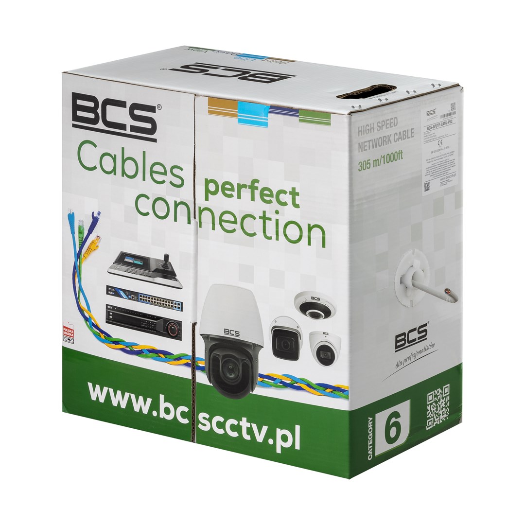 Omrežni kabel BCS-U/UTP-CAT6-PVC