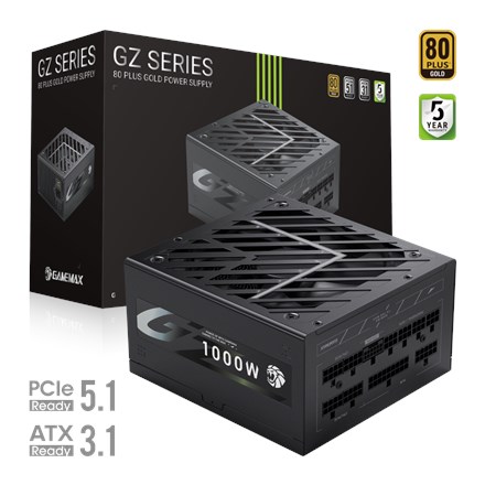 Napajalnik NON GZ 1000G, 1000 W, Gold, Full Modular