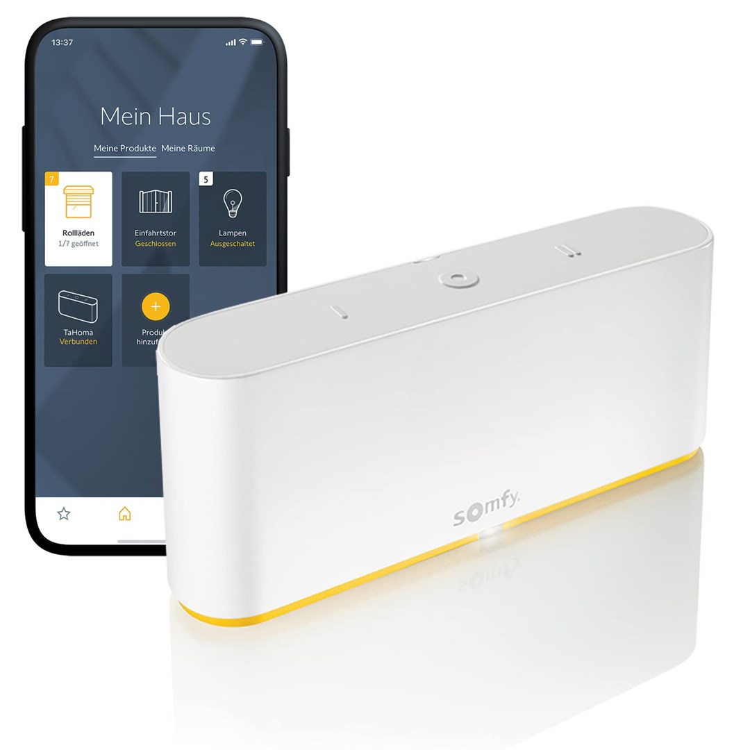 Somfy TaHoma centralna enota, Wi-Fi, Zigbee 3.0, RTS, io-homecontrol