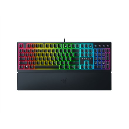 Gaming tipkovnica Razer Ornata V3, žična, RGB LED, črna (NORD postavitev)