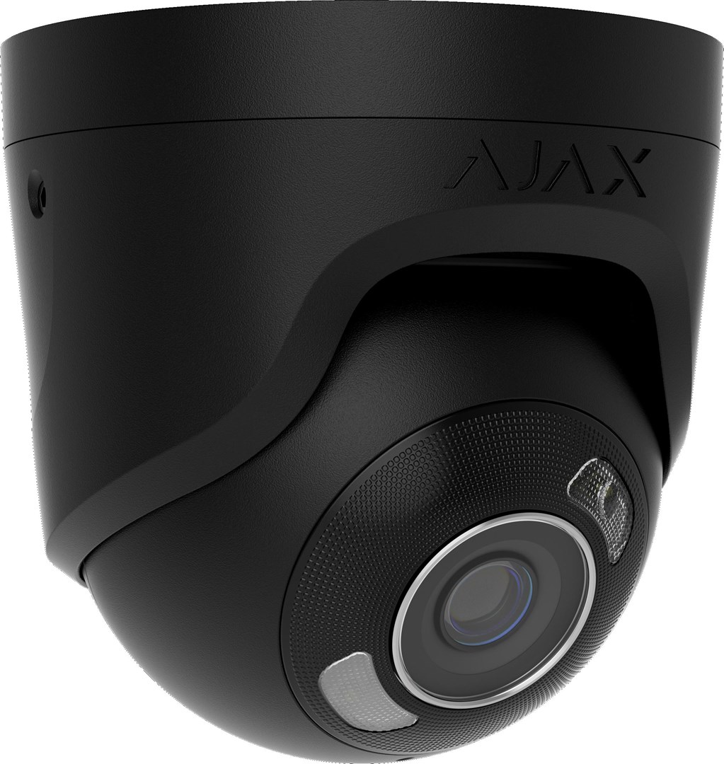 Ajax Kamera HL - TurretCam (8 MP/4 mm) (8EU), kovinska, črna