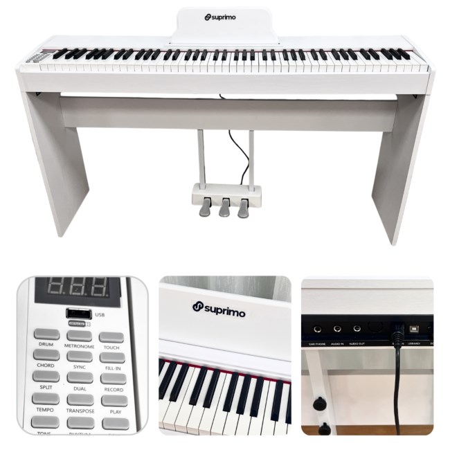 SUPRIMO SDP88 WH digitalno piano, belo