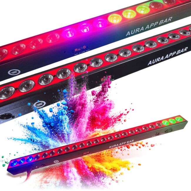 Dekorativna svetlobna LED lestvica LIGHT4ME AURA APP BAR
