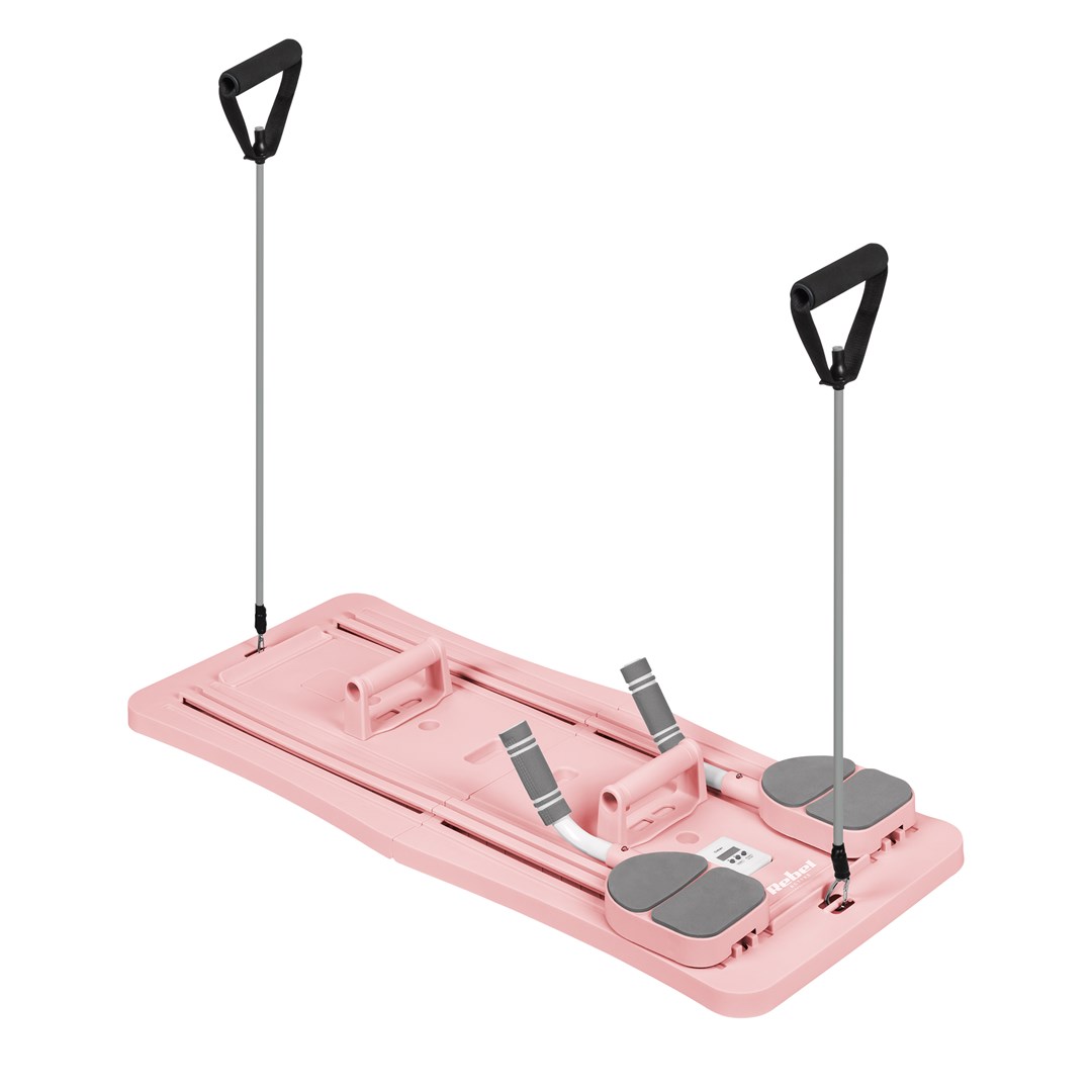 REBEL ACTIVE 9-delni komplet za pilates, roza