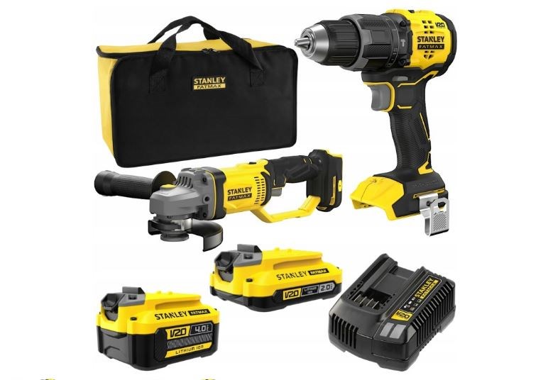 STL Komplet 18V V20 SFMCD716 + SFMCG400, 1*2.0Ah 1*4.0Ah, torba