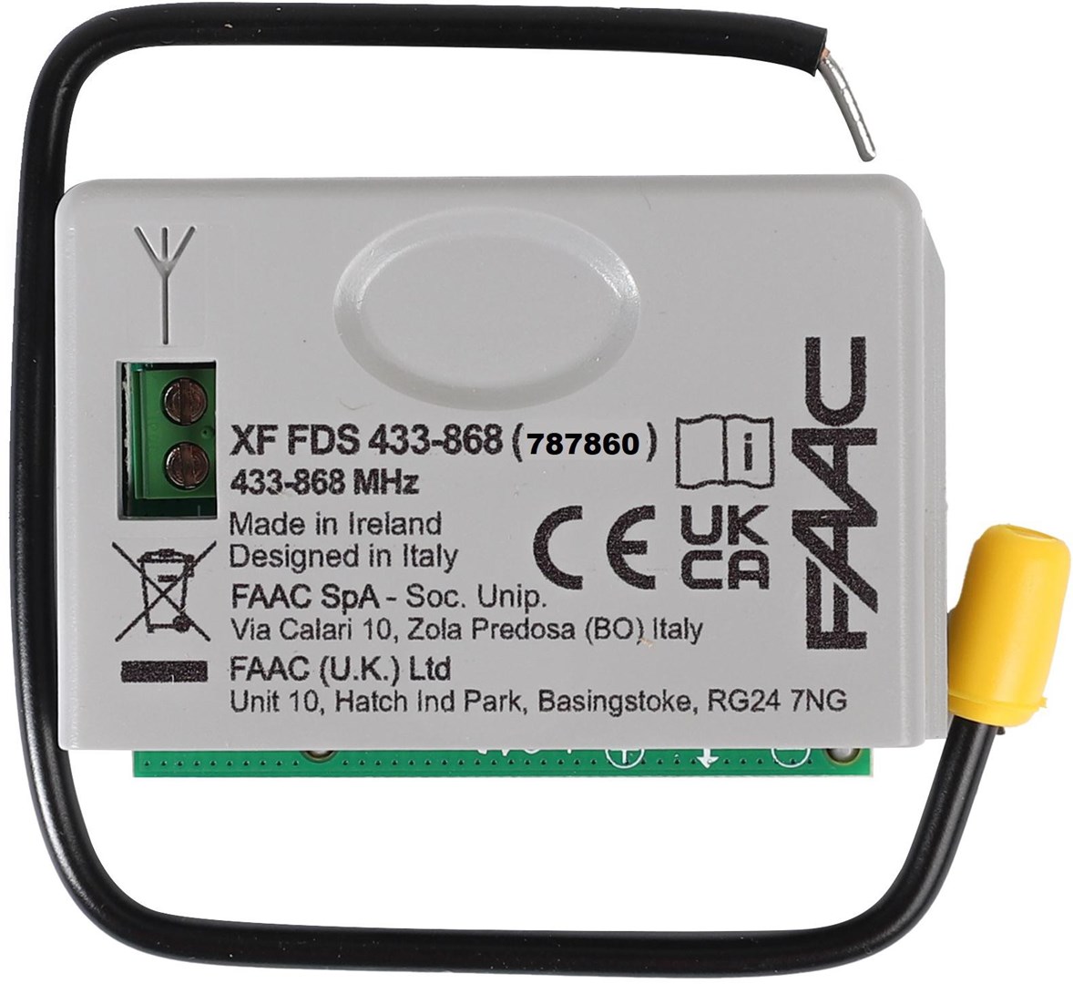 FAAC XF LC FDS 433-868 MHz krmilnik/radioodbiornik