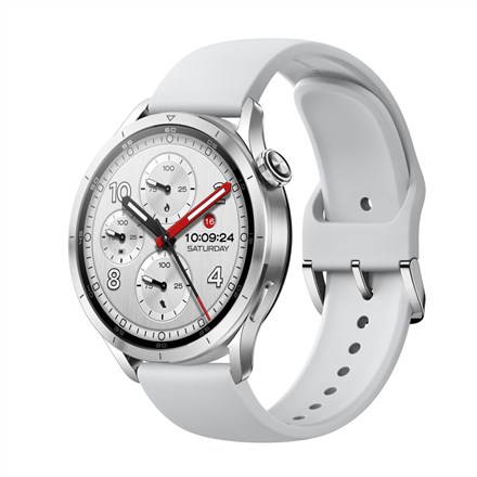 Pametna ura Xiaomi Watch S5 46mm, AMOLED, srebrna