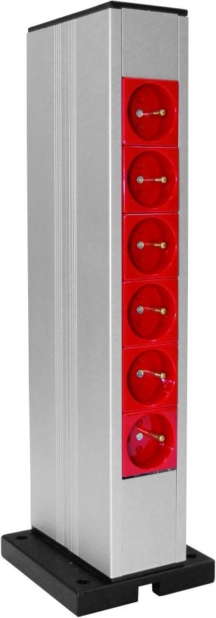 Aluminijasta vertikalna stojalna kolona 2×23 m