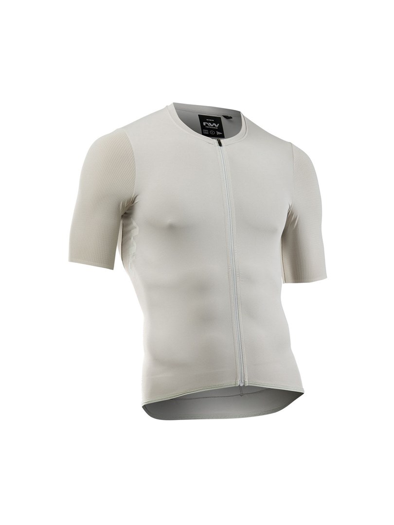 Kolesarski dres NORTHWAVE Essence Evo kratki rokavi - siv, L