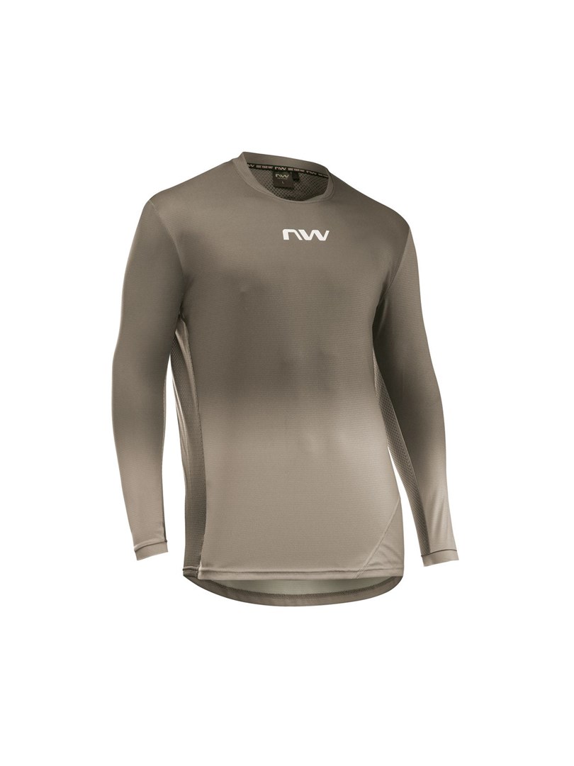 Kolesarski dres Northwave Edge L/S, rjava, vel L
