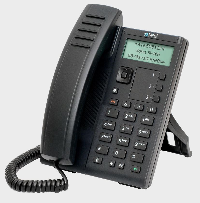 Mitel 6905 SIP telefon, barvni zaslon na dotik, Gigabit Ethernet