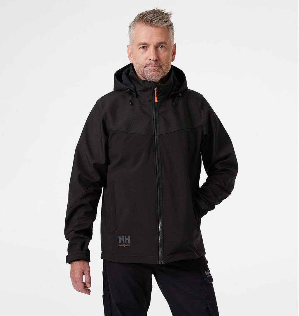 Helly Hansen Oxford Softshell jakna - črna, velikost L