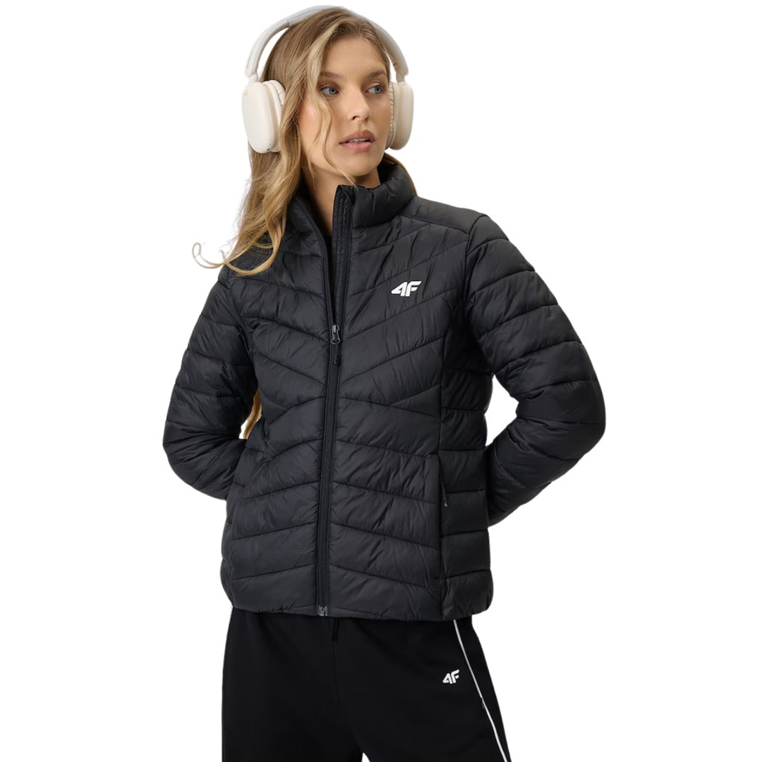 Ženska jakna 4F F0855, temna črna 2XL