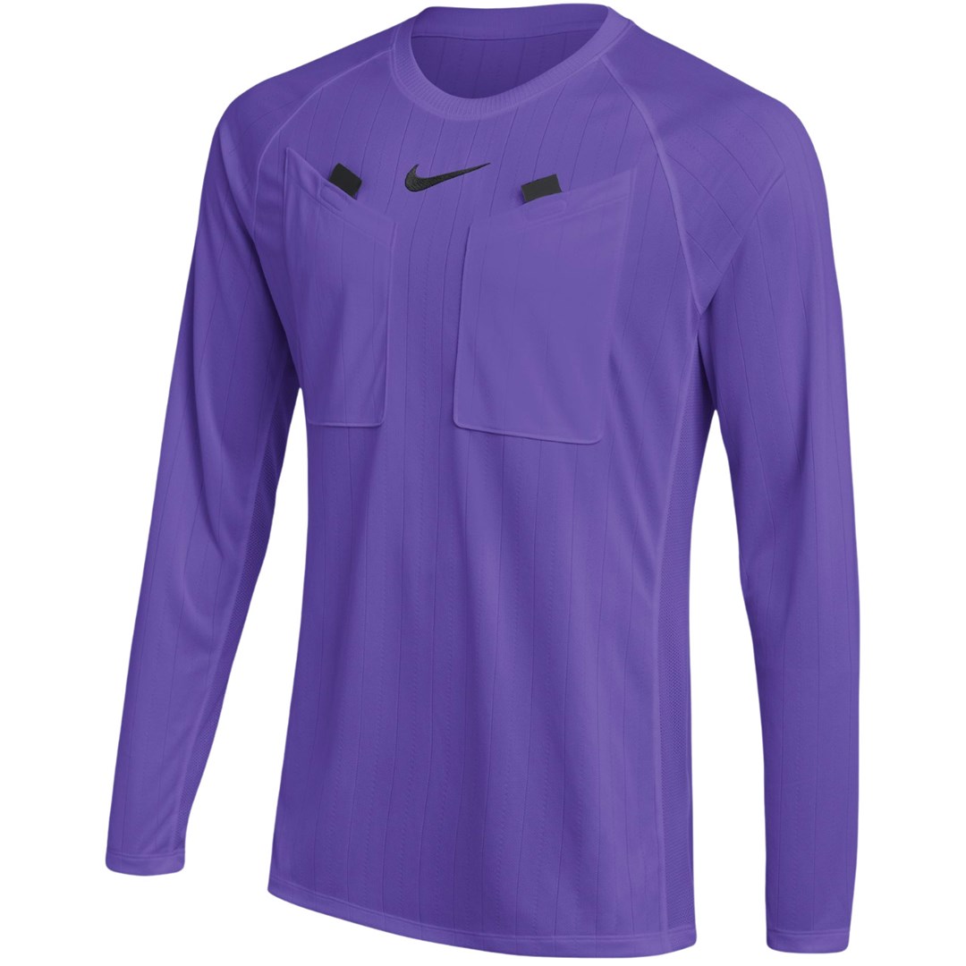 Moška majica Nike Dri-FIT Referee III z dolgimi rokavi, vijolična, vel. L