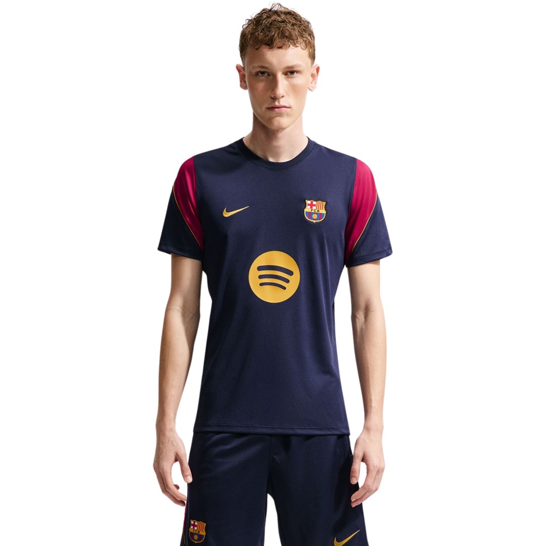 Moška majica Nike FC Barcelona Strike, temno modra