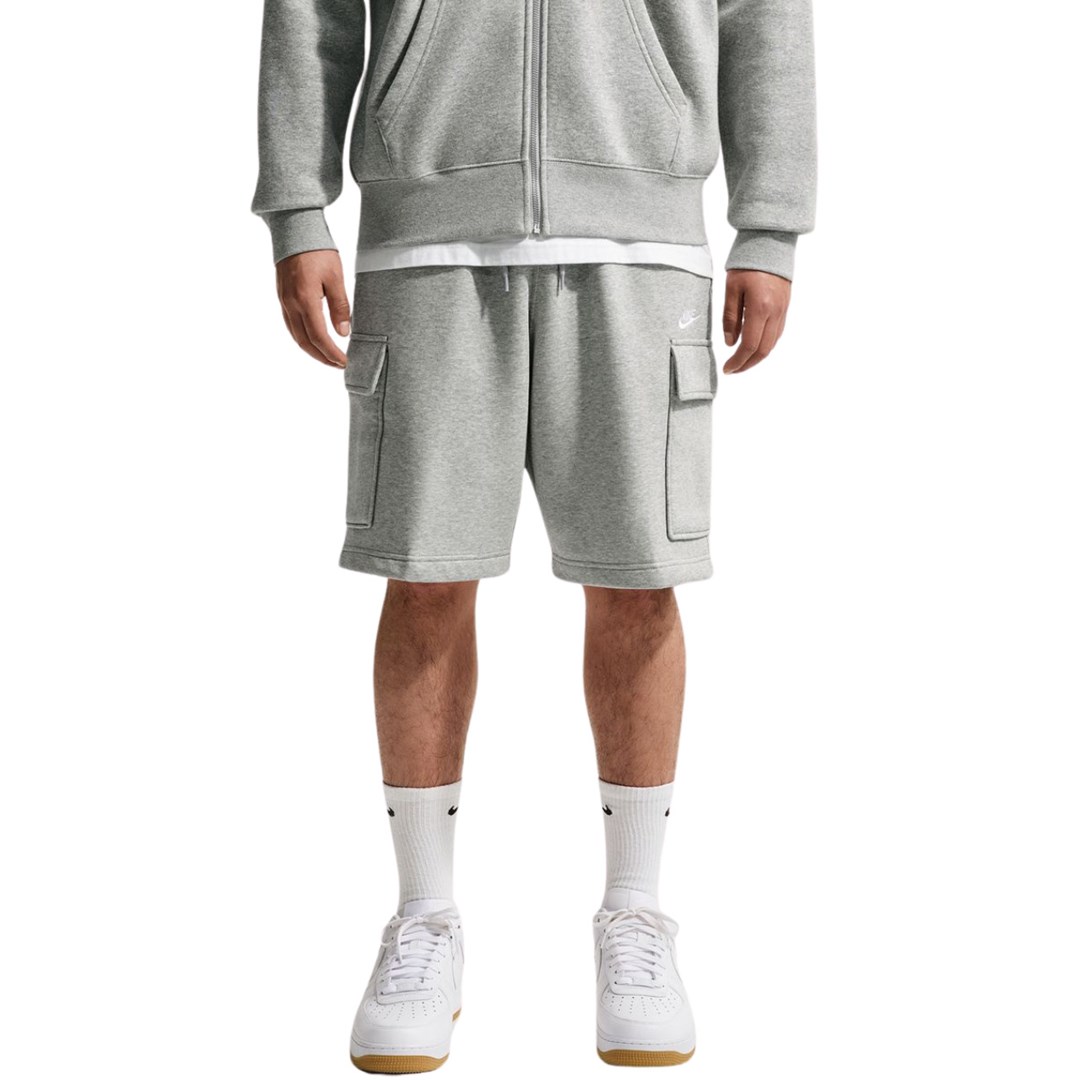 Moške kratke hlače Nike Club, sive, Velikost XL