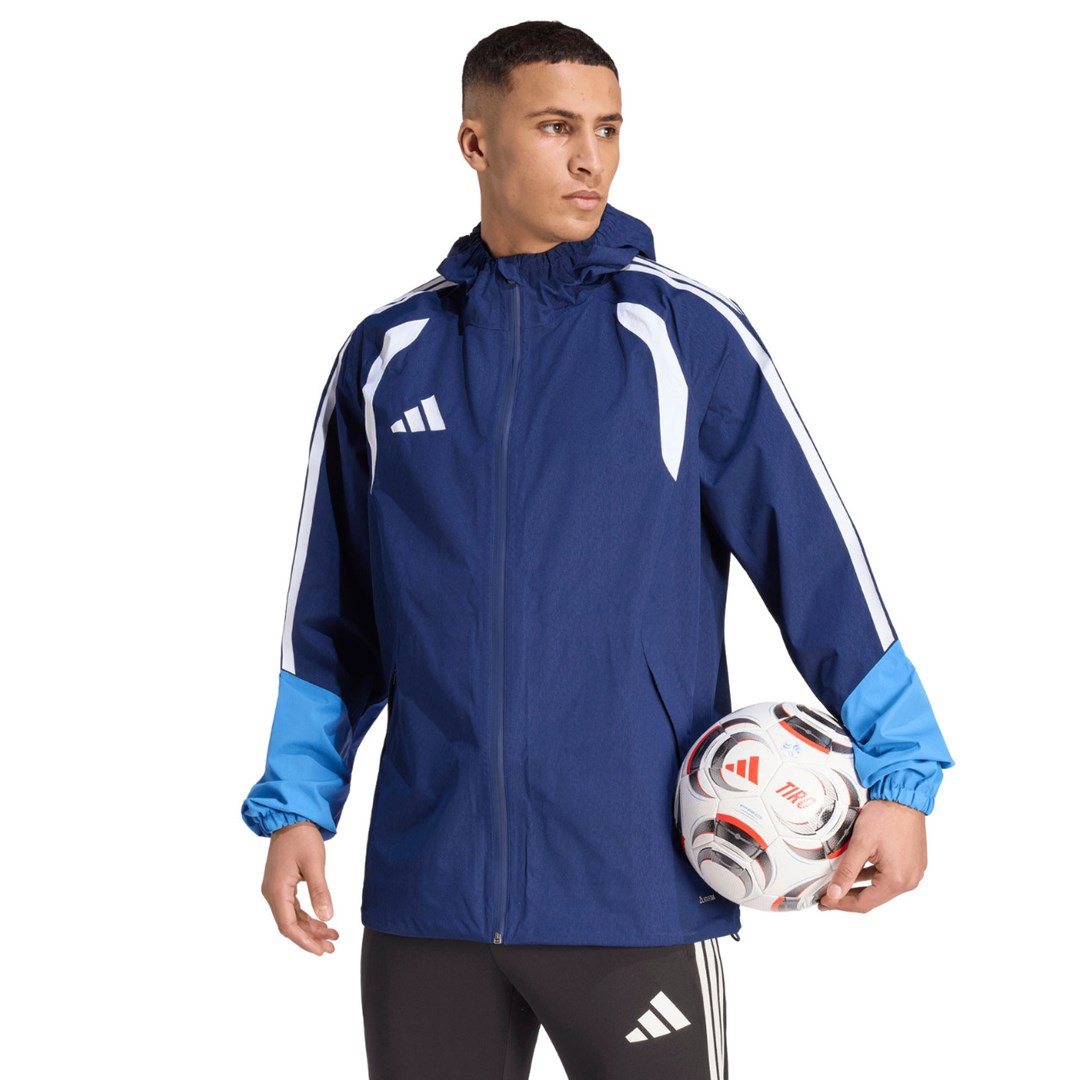Moška jakna adidas Tiro 26 Rain Jacket, temno modra, velikost L - JY8963