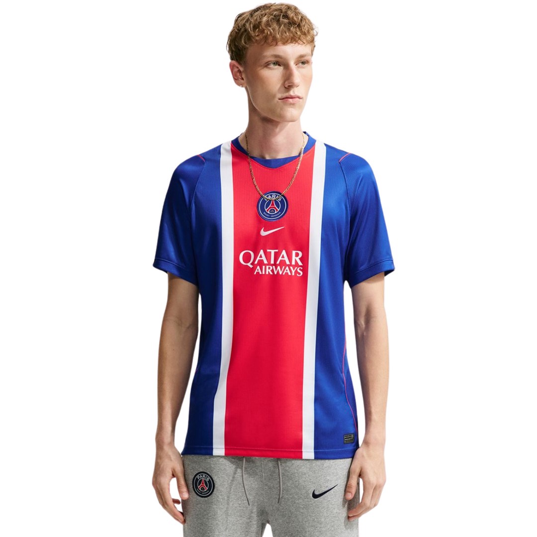 Moška majica Nike Paris Saint-Germain 2026/27 Stadium Home, modro-rdeča