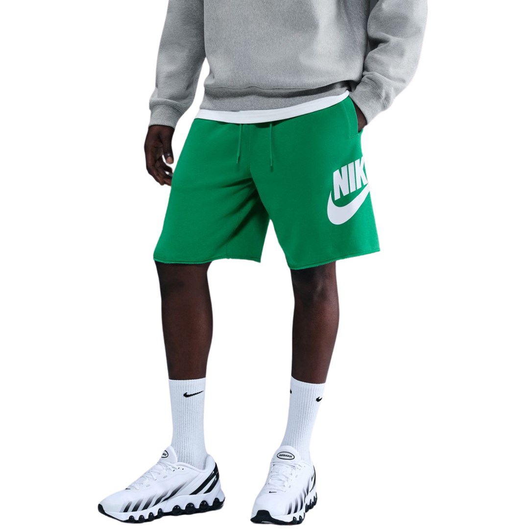 Moške kratke hlače Nike Club, zelene, Velikost S