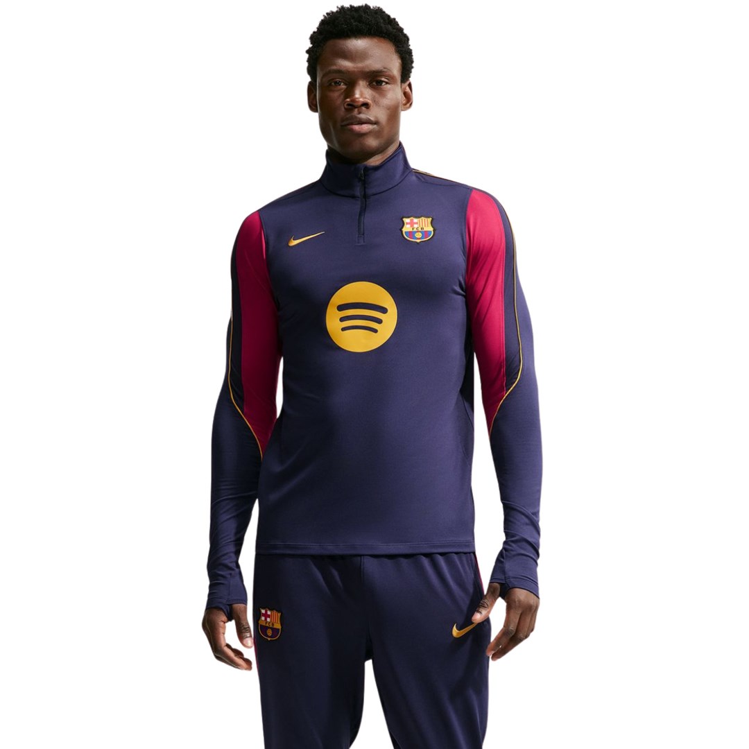 Moška majica Nike FC Barcelona Strike, temno modra