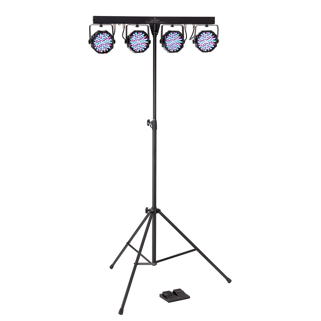 Soundsation 4LEDKIT-PARTY2 LED svetlobni set s stojalom