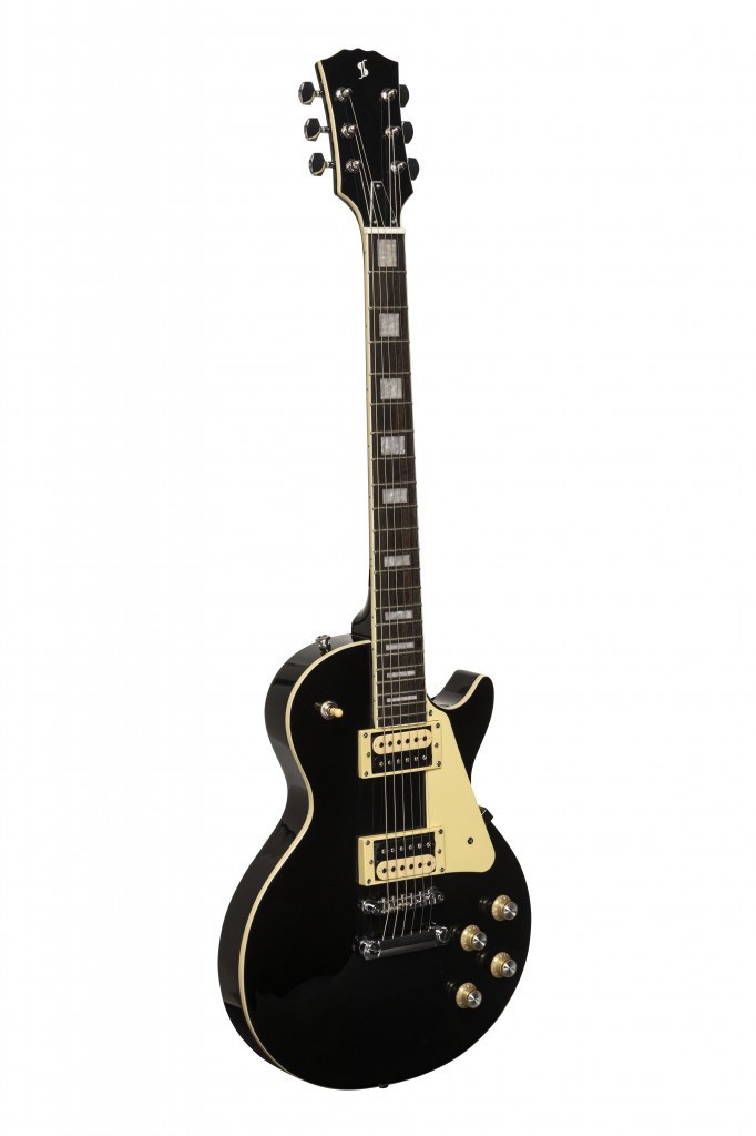 Stagg SEL-STD Black - električna kitara