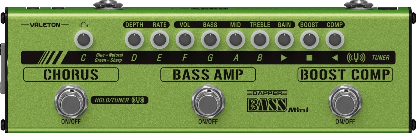 Valeton Dapper Bass Mini bas kitarski multiefekt pedal