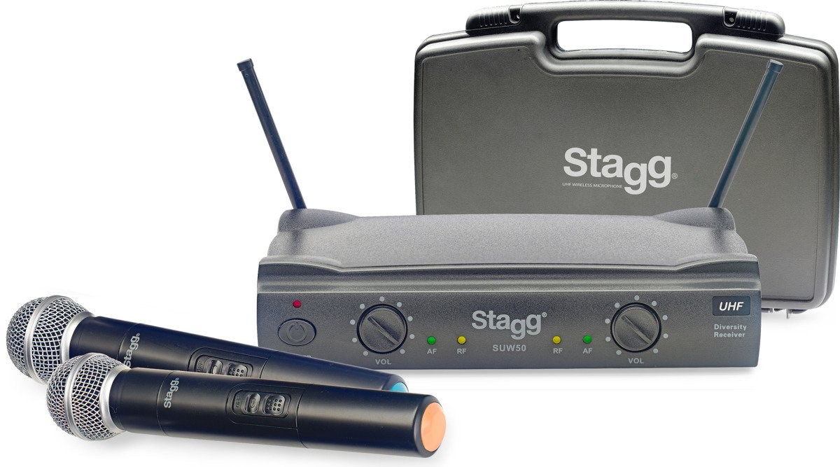 Stagg SUW 50 MM EG EU - Brezžični UHF sistem za mikrofon