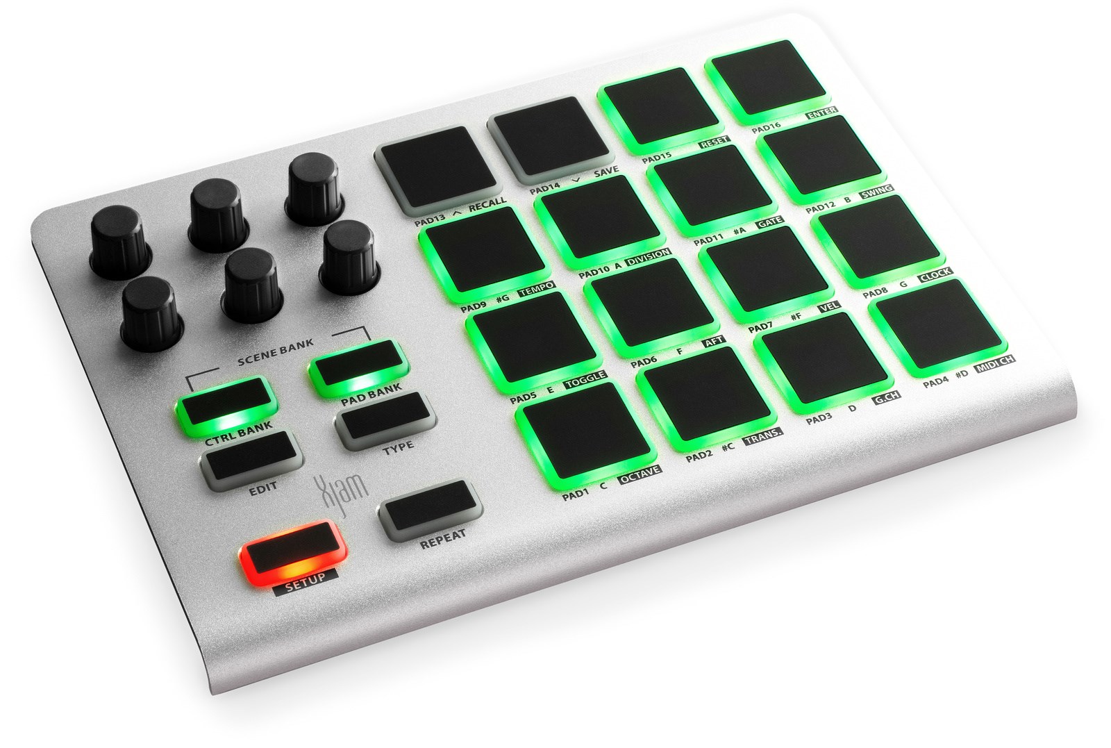 MIDI kontroler ESI xJam