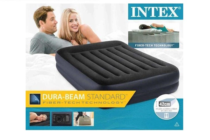 Vzmetnica pillow rest queen z vgrajeno črpalko 220V