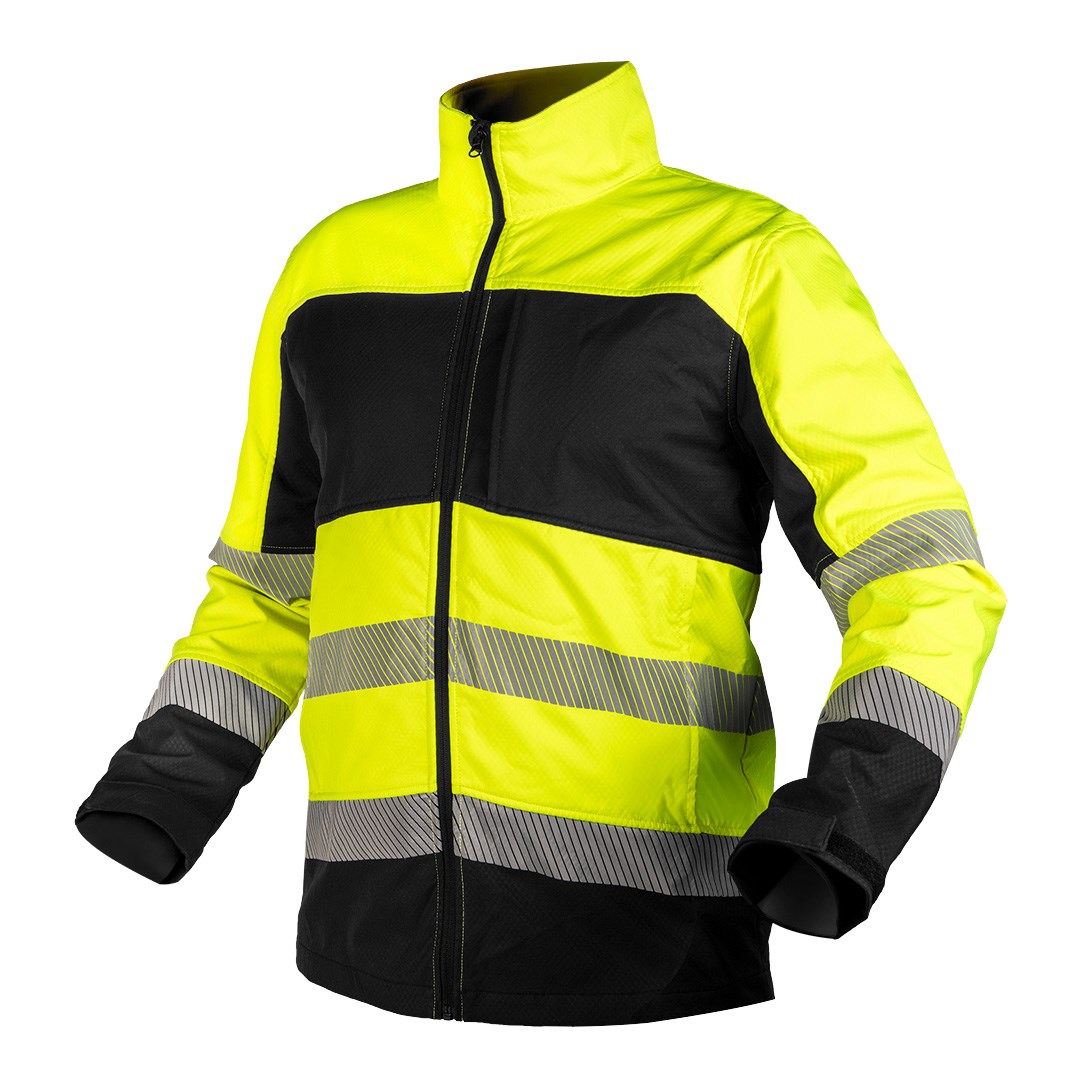 Delovna jakna NOL Softshell, rumeno-črna, vel. S