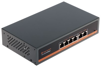 APTI-POE0402-60W-V2 PoE stikalo, 4-portno