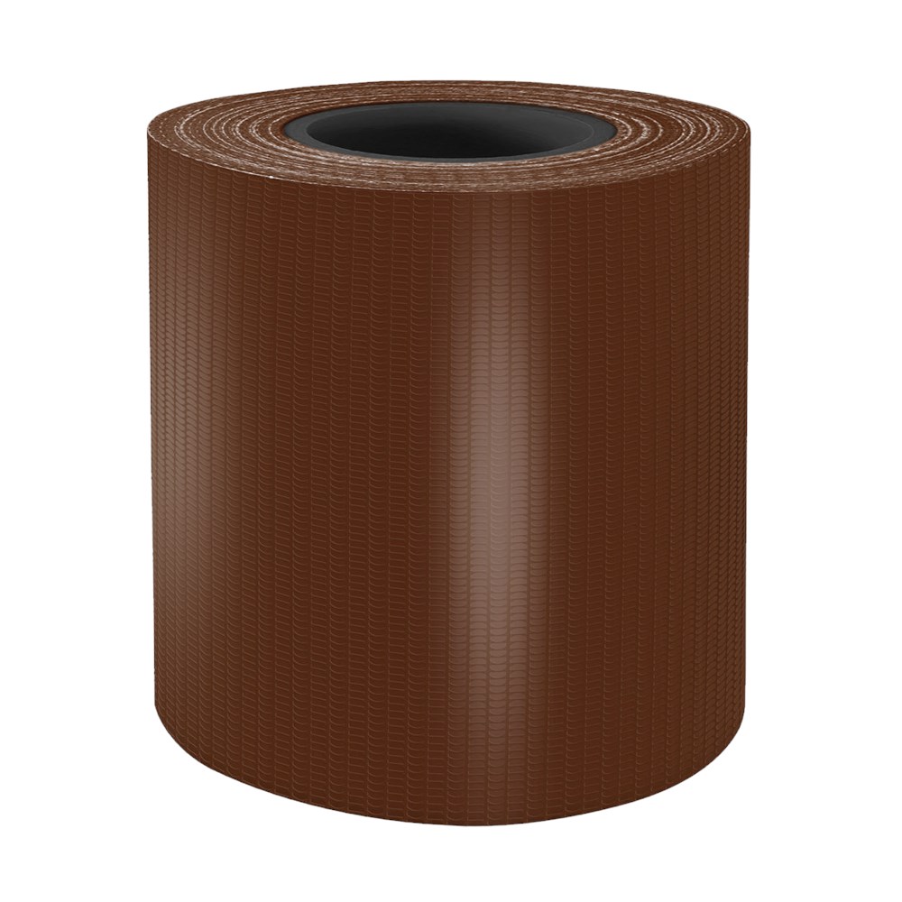 Ograjni trak C.FENCE s sponkami, rjav, 19cm x 35m