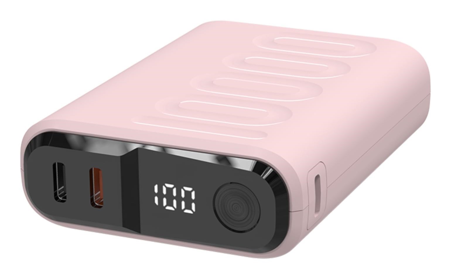 RealPower PB-10000C PD+ Powerbank z 3x Type-C, roza