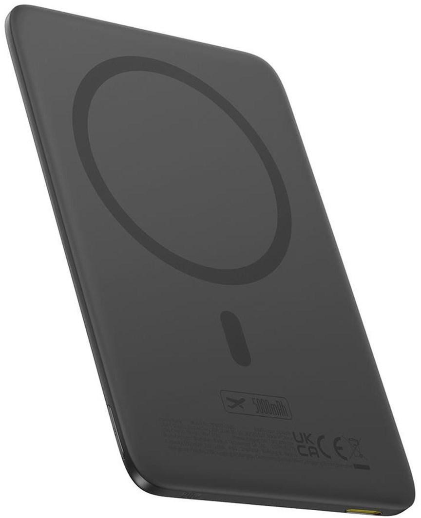 Baseus PicoGo AM41 Ultra-Slim Powerbank 5000 mAh 20W PD 3.0 QC 3.0 Crna + USB-C kabel