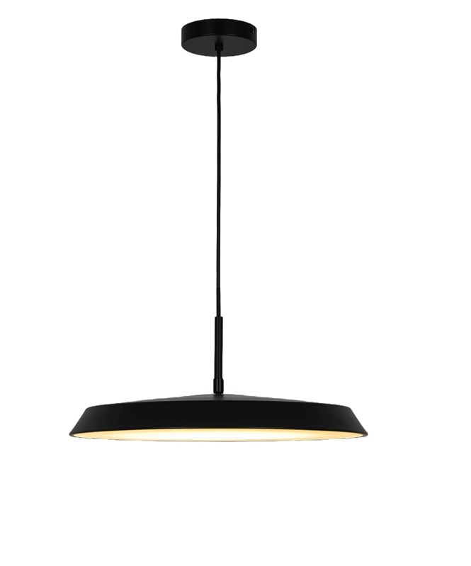 PENDANT LED LIGHT CUP D45CM 2700K črna viseča svetilka