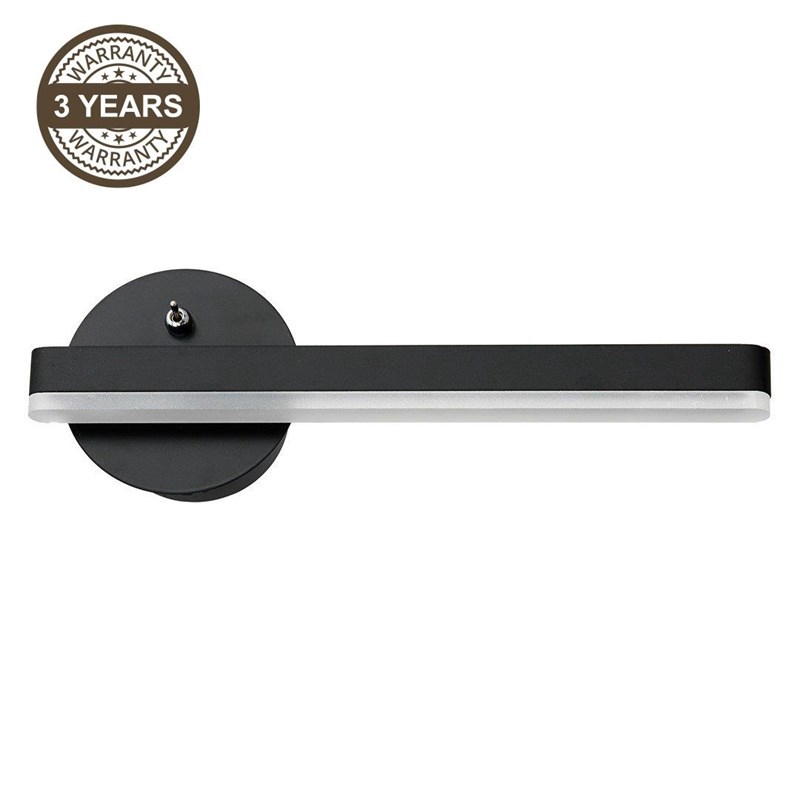 NON zidna LED lampa SAFI 6W 40K - crna