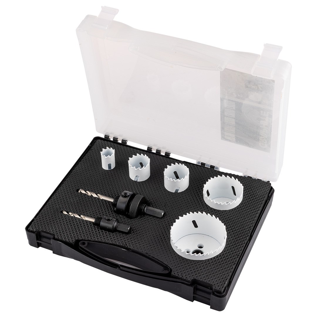 GRH set bi-metalnih krunskih pila 19-68 mm, 7 komada