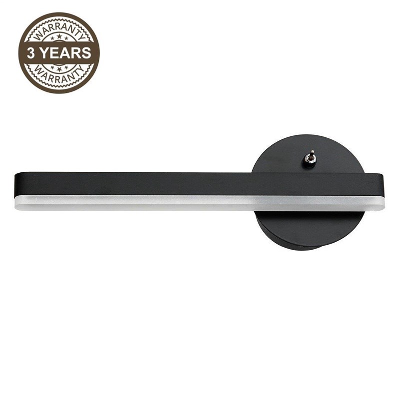 NON zidna LED lampa SAFI 6W 40K - crna