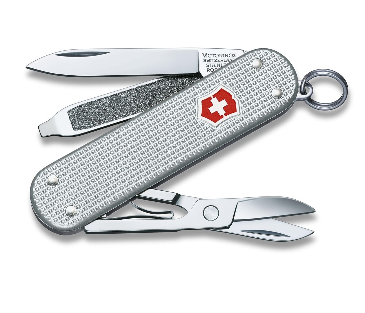 Victorinox Taschenmesser Classic Alox, silber 0.6221.26