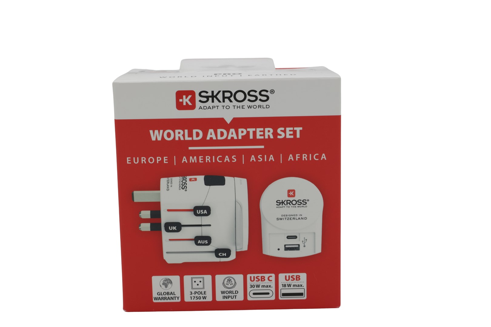 SKROSS Pro+ USB AC30PD Univerzalni putni adapter
